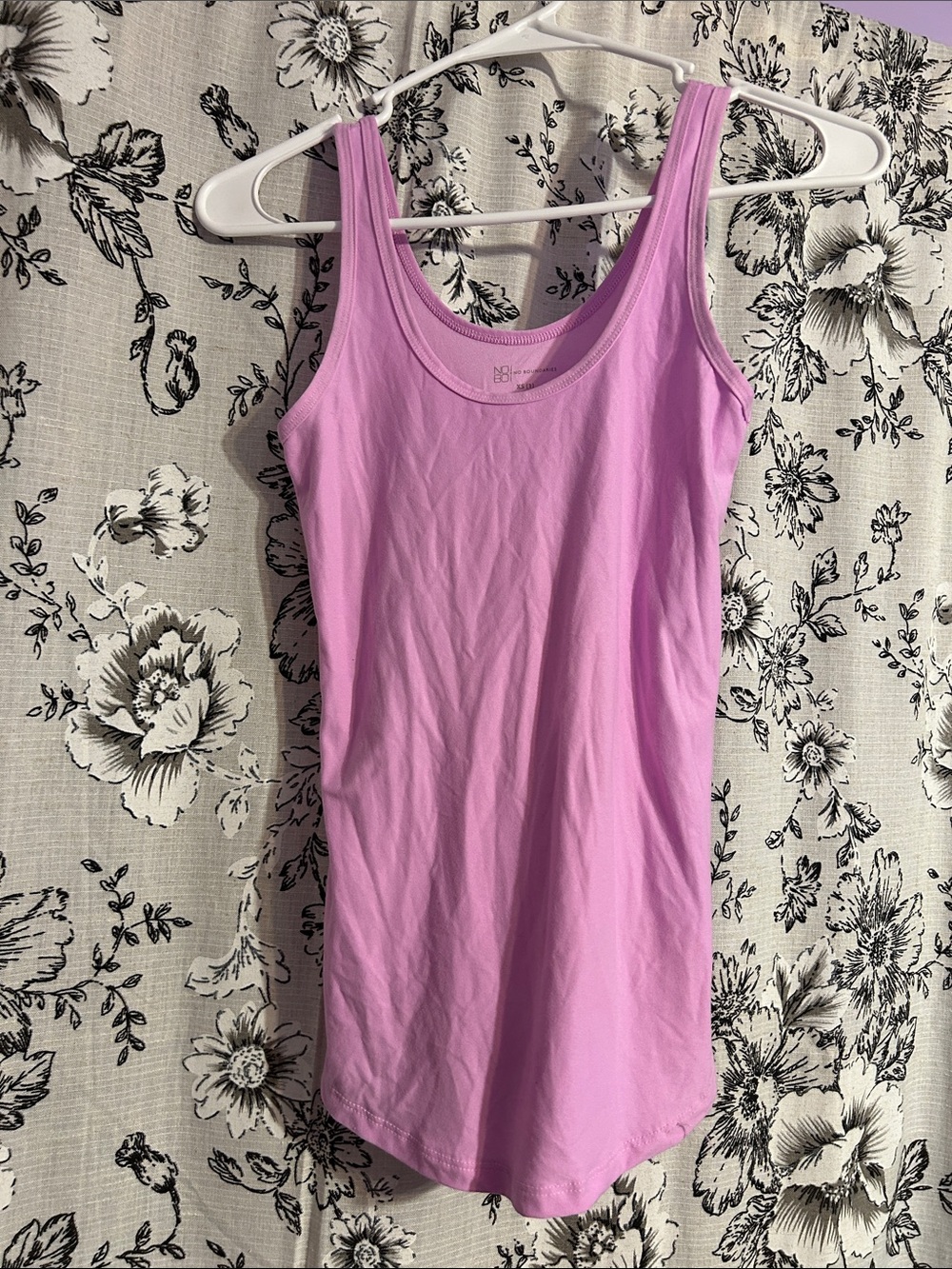 No Boundaries Lavender Scoop Neck Tank Top